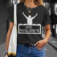 Dj Sin Peticiones Cool Dj Gear S Dj De Música Deejay Camiseta unisex Regalos para ella
