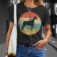 Doberman Vintage Retro Doberman Dog T-Shirt Gifts for Her