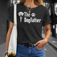 The Dogfather Maltese Dog DadFather's Day T-Shirt Gifts for Her