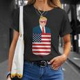 Donald Trump Pocket 2020 Election Usa Maga Republican T-Shirt Gifts for Her