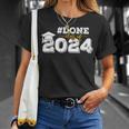 Done Class Of 2024 Graduation For Her Him Grad Seniors 2024 T-Shirt Gifts for Her