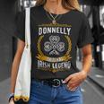 Donnelly Irish Name Vintage Ireland Family Surname T-Shirt Gifts for Her