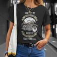 Don't Let My Motorcycle Ride Interfere Bike Rider T-Shirt Gifts for Her