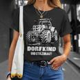 Dorfkind Traktor Landwirt & Bauern Trecker Geschenk T-Shirt Geschenke für Sie