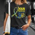 Down Syndrome Awareness Day Ribbon Down Syndrome Acceptance T-Shirt Gifts for Her