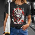 Dragon Japonais T-Shirt Cadeaux pour elle