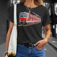 Driftzug Bahn Railenverkehr Travel Train Railway T-Shirt Geschenke für Sie