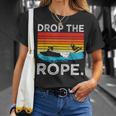 Drop The Rope Surfboarding Surfer Summer Surf Water Sports T-Shirt Gifts for Her