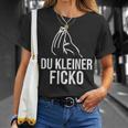 Du Kleine Ficko Italy Gesture T-Shirt Geschenke für Sie