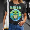 Earth Day Restore Earth Turtle 2024 T-Shirt Gifts for Her