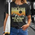 East Bethany New York Total Solar Eclipse 2024 T-Shirt Gifts for Her