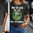 Easter Bunny Egg Edibles 420 Cannabis Stoner Weed Lover T-Shirt Gifts for Her
