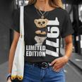 Edición Limitada 1977 Osos Cumpleaños 1977Intage 1977 Camiseta unisex Regalos para ella