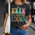 Egg Hunting Squad Crew Family Happy Easter Bunny T-Shirt Gifts for Her