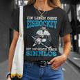 Ein Leben Ohne Eishockey Slogan Ice Hockey Player T-Shirt Geschenke für Sie