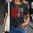 El Entrenamiento Del Culturismo Leg Day Gym Camiseta unisex Regalos para ella
