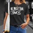 Emo Rock Elder Emo Y2k 2000S Emo Ska Pop Punk Band Music T-Shirt Gifts for Her