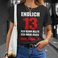 Endlich 13 Ich Kann Alles Ich Weiß Alles 13Th Birthday T-Shirt Geschenke für Sie