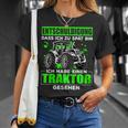 Entschuldigung Zu Spät Ich Habe Einen Traktor Gesehen T-Shirt Geschenke für Sie