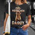 Erdmännchen Daddy Papa Dadatertagater Süßes Meerkat T-Shirt Geschenke für Sie