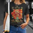 Family Happy Chinese New Year 2024 Year Of The Dragon 2024 T-Shirt Gifts for Her