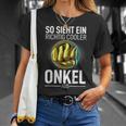 Father's Day Papa So Sieht Ein Richtig Cooler Unkel T-Shirt Geschenke für Sie