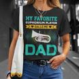 My Favorite Euphonium Player Calls Me Dad Fathers Day T-Shirt Gifts for Her