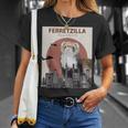 Ferretzilla Ferret For Ferret Lovers T-Shirt Geschenke für Sie