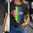 First Lesbian Chicago MayorLgbt Flag Lori Lightfoot T-Shirt Gifts for Her