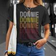 First Name Donnie Vintage Donnie T-Shirt | Mazezy
