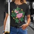 Flamingo St Patrick Day Pink Bird Lover T-Shirt Gifts for Her