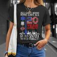 Never Forget 911 20Th Anniversary Patriot Day 2001 Flag Usa T-Shirt Gifts for Her