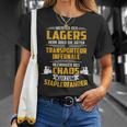 Forklift Driver Meister Des Lagers Forklift Bearman T-Shirt Geschenke für Sie