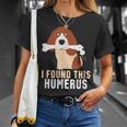 I Found This Humerus Dog Pet Animal Lover T-Shirt Gifts for Her