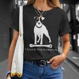 I Found This Humerus Jrt Jack Russell Terrier Dog T-Shirt Gifts for Her