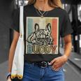 French Bulldog French Bulldog Frenchi Retro Vintage T-Shirt Geschenke für Sie