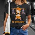 Fuchs Be Different T-Shirt Geschenke für Sie