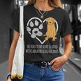 Fun Lab Dog Lover Cute Meme Saying Labrador Retriever T-Shirt Gifts for Her