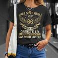 Als Gott Mich Vor 66 Jahren Schuf Birthday T-Shirt Geschenke für Sie