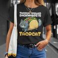 Cat And Taco Tacocat Spelled Backward Is Tacocat T-Shirt Gifts for Her