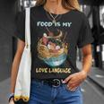 Chef Cooking Food Is My Love Language T-Shirt Gifts for Her