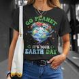 Earth Day Ballet Dancer Go Planet Its Your Earth Day T-Shirt Gifts for Her