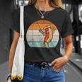 Fishing Hot Dog Retro Vintage Hot Dog Fishermen T-Shirt Gifts for Her