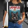 German Shepherd Jowls Hamburger Gsg Dog Mom Dog Dad T-Shirt Gifts for Her