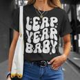 Leap Year Baby Born On February 29 Leap Day Birthday T-Shirt Gifts for Her