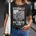O'fishally Retired For Retirement Fishing Fisher T-Shirt Gifts for Her