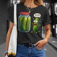 Pickle Surprise Of Sliced Pickles Pickle Women T-Shirt Gifts for Her