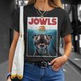 Pittie Pitbull Pit Bull Jowls Burger Bully Dog Mom T-Shirt Gifts for Her