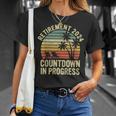Retiring Retirement 2024 Countdown In Progress T-Shirt Gifts for Her