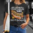 Sausage Bbg Hot Dogs Lover Hotdog T-Shirt Gifts for Her